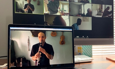 Dennis Lichtman on Zoom