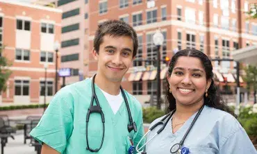 Ajay Major and Aleena Paul
