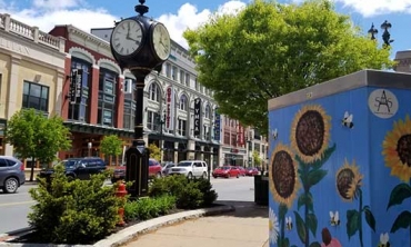 A view of downtown Schenectady