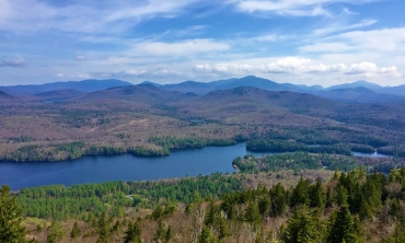 A view of the Adirondack Mountains