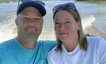 Jim Strohecker and his partner, Janine