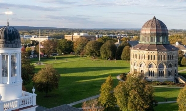 drone view of Union College