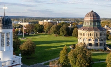 drone view of Union College