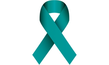 Teal ribbon 