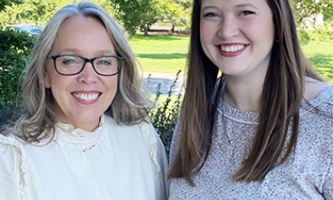 Yonna Palmer, left, and Shawna Gallagher