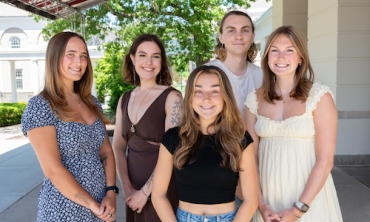 Five members of the Class of 2024 earned the distinction of salutatorian, as a result of achieving the second highest grade point average in the class. 