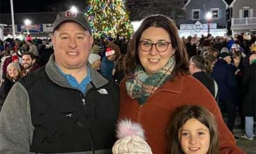 Mark Donovan and family