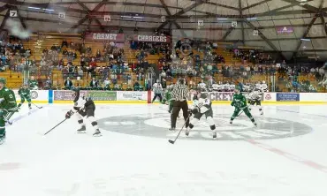 The men’s team faced Mercyhurst University twice (Oct. 18 & 19), winning both games.