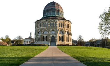 A view of the Nott Memorial