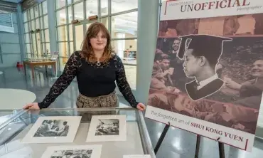 Shortly after he arrived at Union in 1938 as an exile from Japanese-occupied China, student Shui Kong Yuen taught himself photography. Carrying a Rollei Rolleiflex camera, he crisscrossed campus over the next four years and beyond to document everything from athletic contests and dances to architecture and fraternity life. Yuen ’42 became Union’s unofficial photographer, amassing an impressive collection of photos both in quality and quantity. His photos offered such an extraordinary snapshot in time of cam