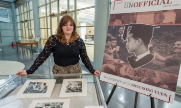 Shortly after he arrived at Union in 1938 as an exile from Japanese-occupied China, student Shui Kong Yuen taught himself photography. Carrying a Rollei Rolleiflex camera, he crisscrossed campus over the next four years and beyond to document everything from athletic contests and dances to architecture and fraternity life. Yuen ’42 became Union’s unofficial photographer, amassing an impressive collection of photos both in quality and quantity. His photos offered such an extraordinary snapshot in time of cam
