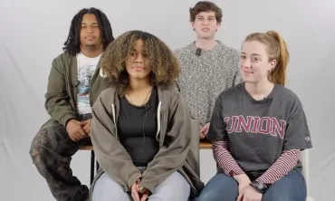 Students in the most asked questions video
