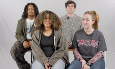 Students in the most asked questions video