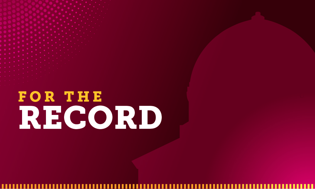For the Record - Week of May 9, 2024 | Union College