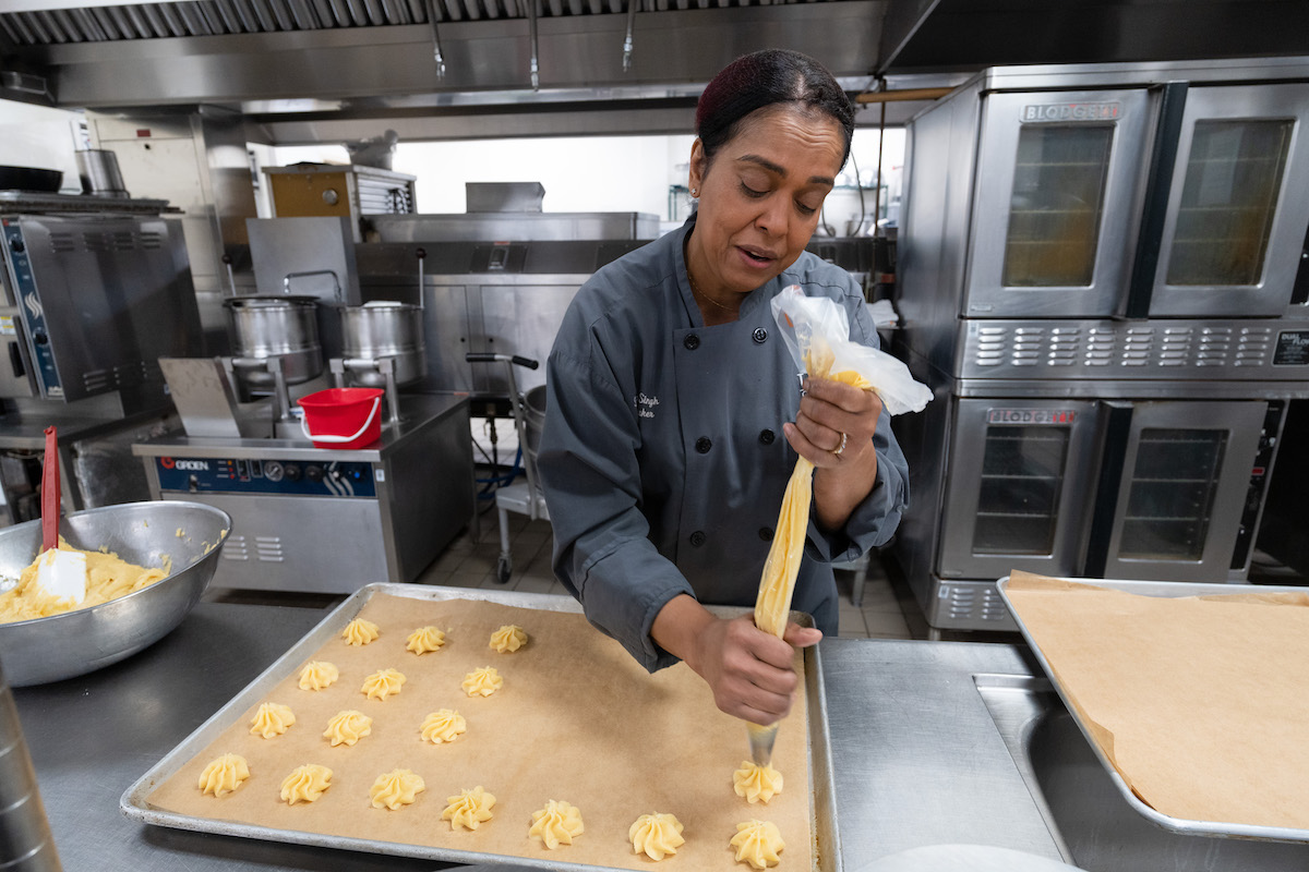 Just desserts Union’s top baker makes campus life sweeter for all