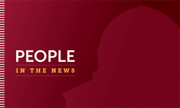A logo the says "People in the News"